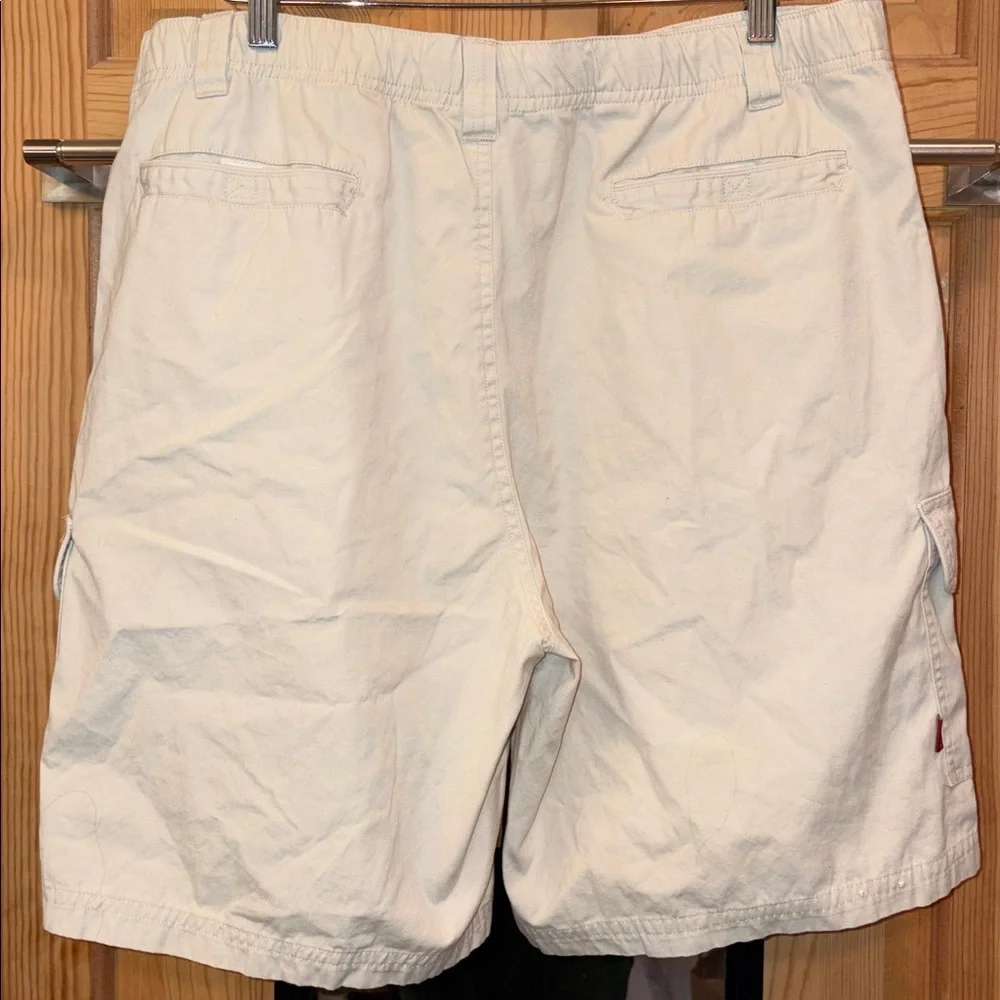 Men's Casual Cargo Shorts in Classic Beige Sz XXL